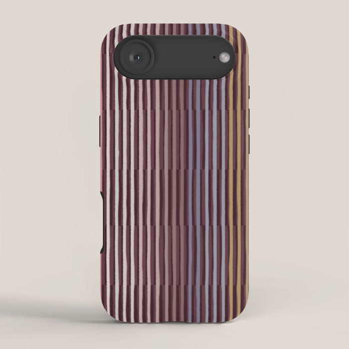 Painted Stripes Shadow iPhone Case Gallery Image 2