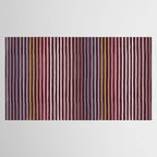 Painted Stripes Shadow Tablecloth Gallery Image 2
