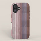 Painted Stripes Shadow iPhone Case Gallery Image 1