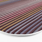 Painted Stripes Shadow Bath Mat Gallery Image 3