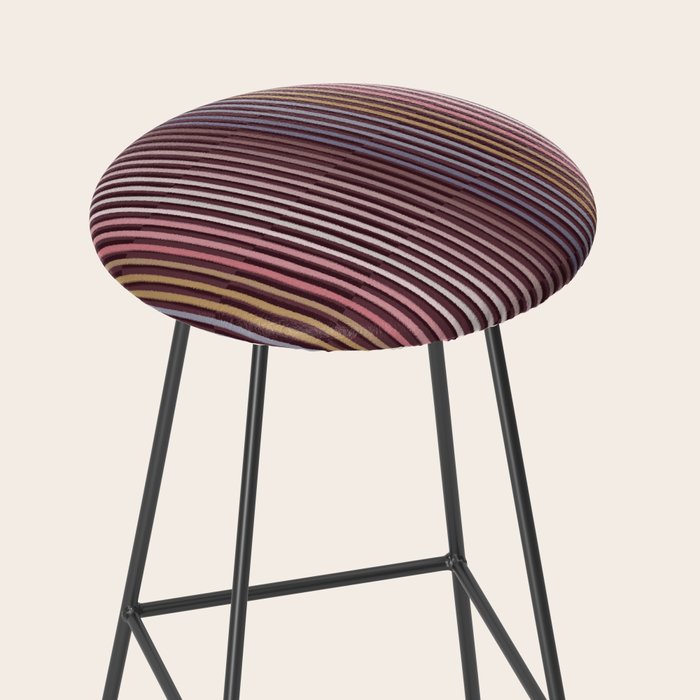 Painted Stripes Shadow Stool Gallery Image 2