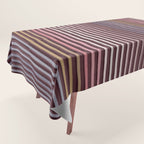 Painted Stripes Shadow Tablecloth Gallery Image 1