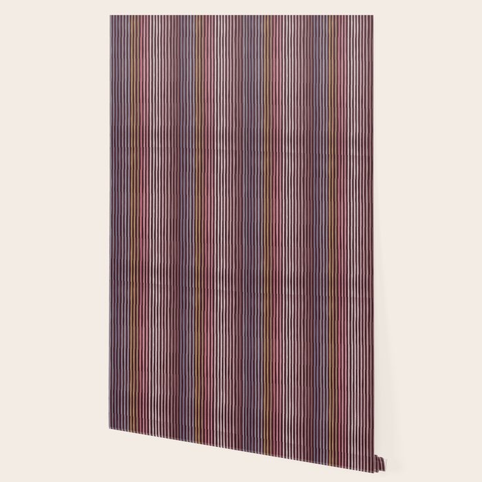 Painted Stripes Shadow Wallpaper Gallery Image 2