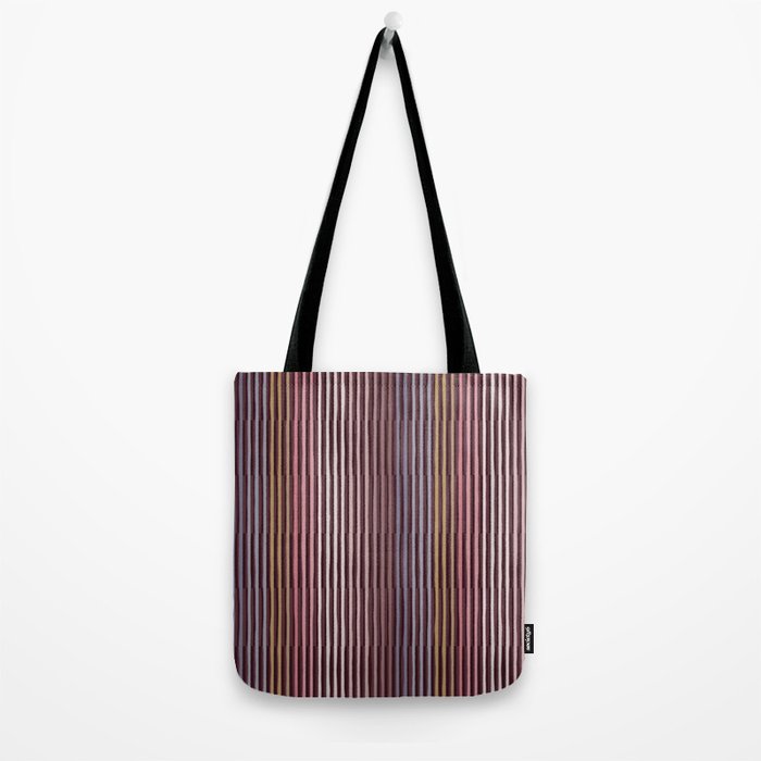 Painted Stripes Shadow Tote Bag Gallery Image 2