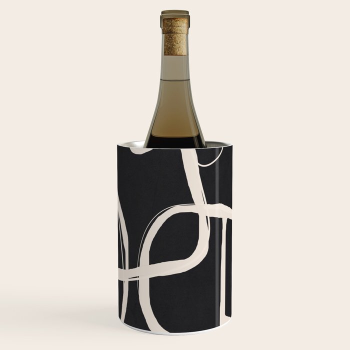 Modern Minimalist One Line Art 1 Wine Chiller Gallery Image 3