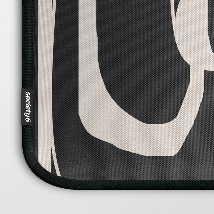 Modern Minimalist One Line Art 1 Laptop Sleeve Gallery Image 3
