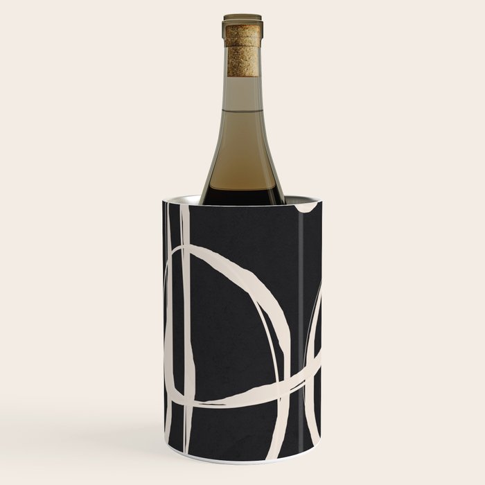 Modern Minimalist One Line Art 1 Wine Chiller Gallery Image 1
