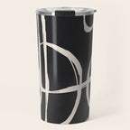 Modern Minimalist One Line Art 1 Travel Mug Gallery Image 1