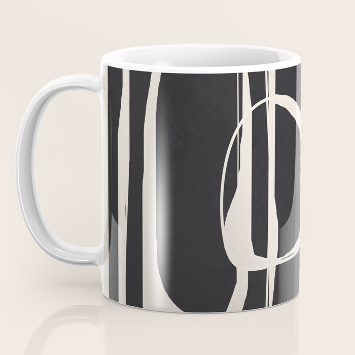 Modern Minimalist One Line Art 1 Coffee Mug Gallery Image 3