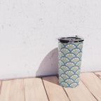 Asian Fan Pattern Travel Mug Gallery Image 4