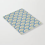 Asian Fan Pattern Notebook Gallery Image 2