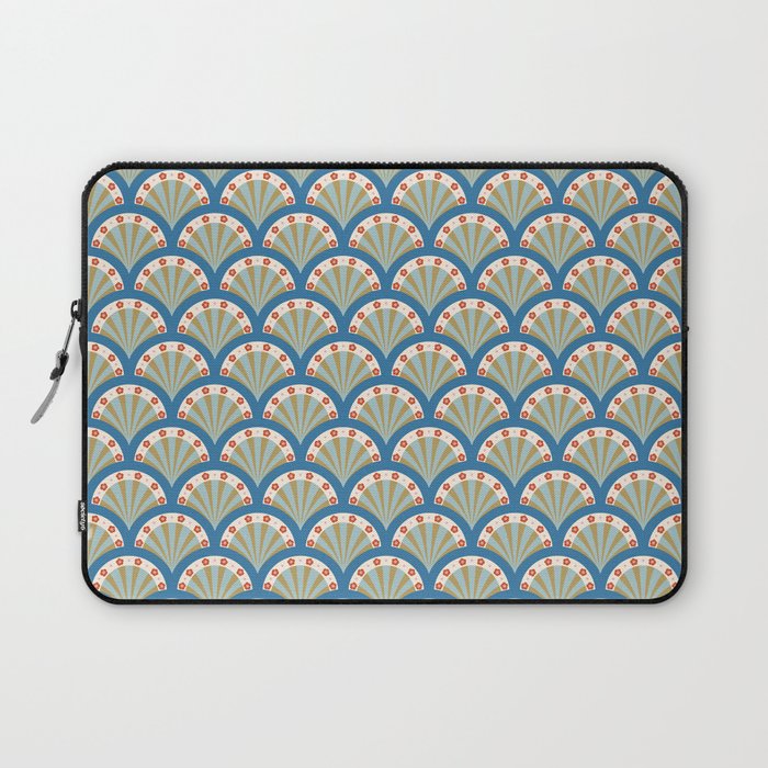 Asian Fan Pattern Laptop Sleeve Gallery Image 1
