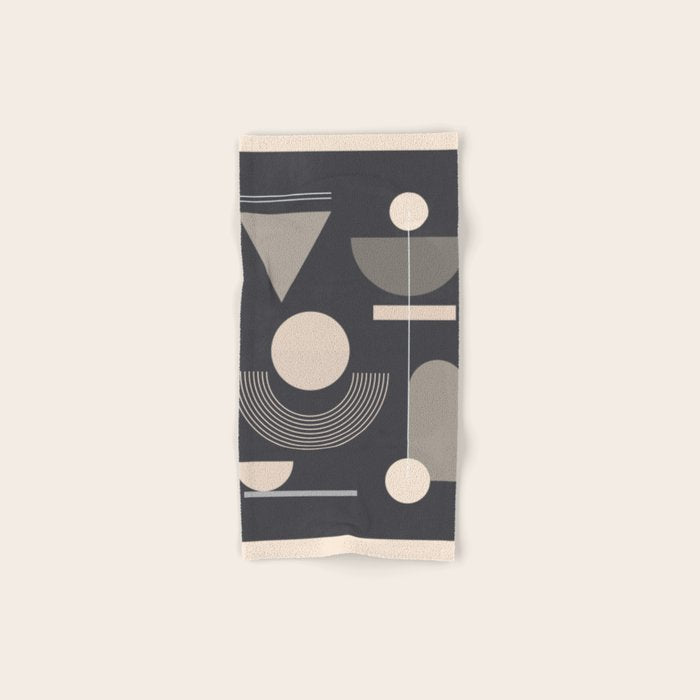 Abstract Geometric Shapes 77 Bath Towel Gallery Image 1