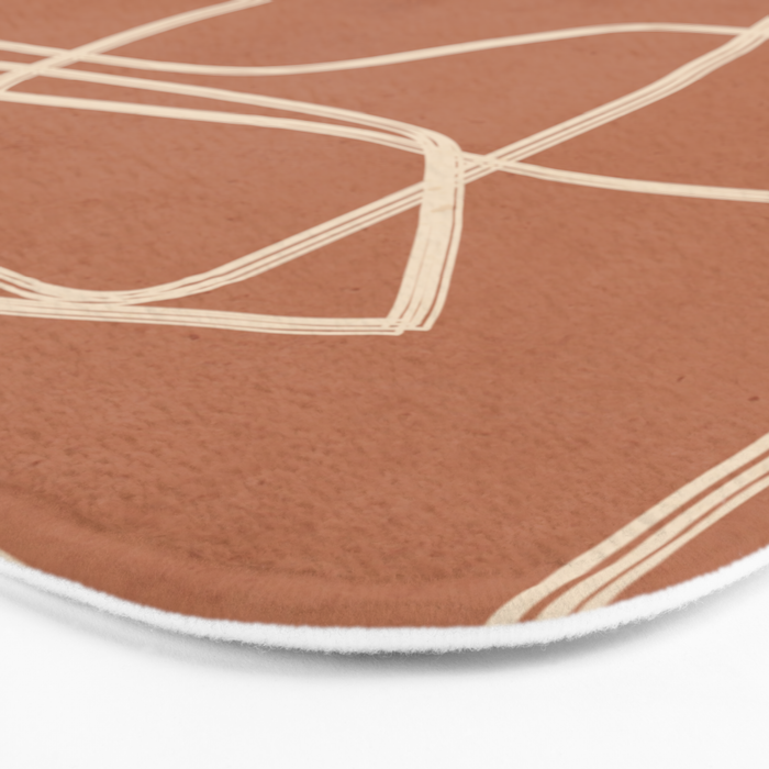 Abstract line art 22 Bath Mat Gallery Image 3