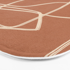Abstract line art 22 Bath Mat Gallery Image 3