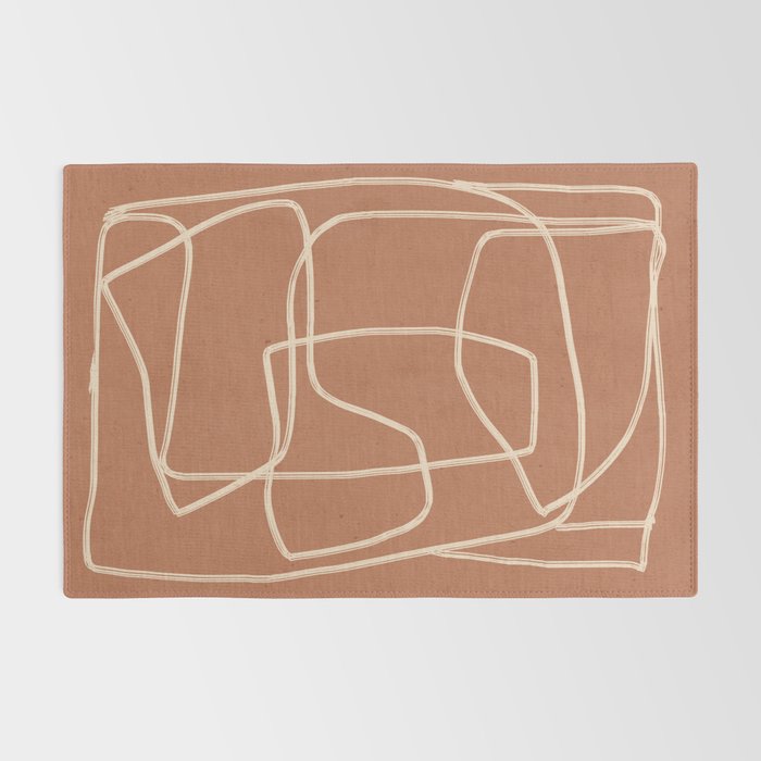 Abstract line art 22 Rug Gallery Image 2