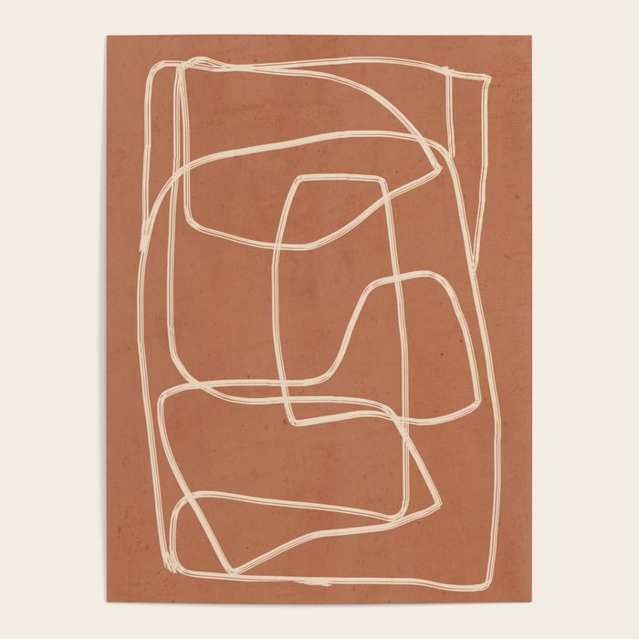 Abstract line art 22 Poster Gallery Image 4