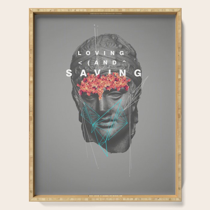 Loving & Saving Serving Tray Gallery Image 1