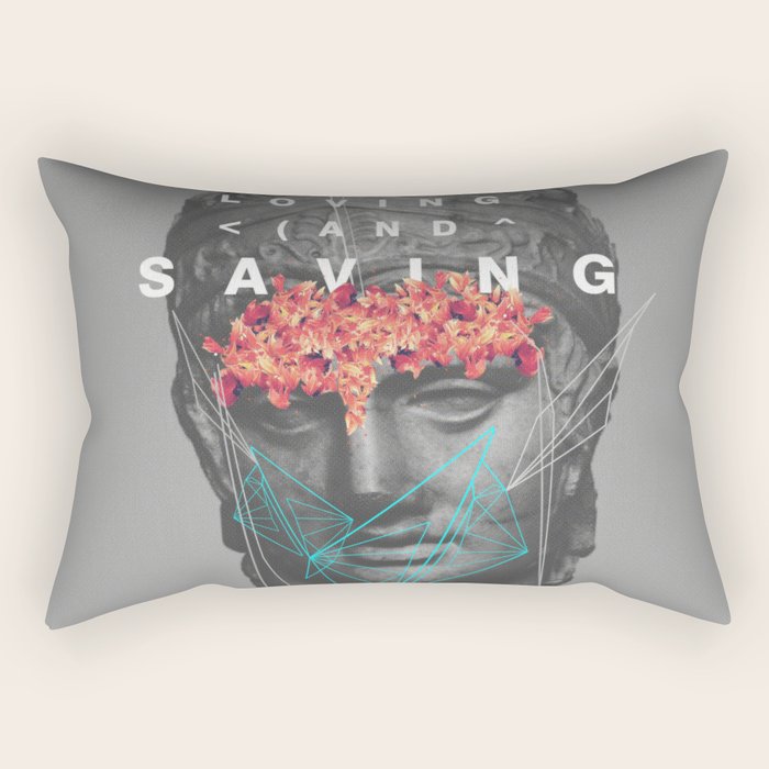 Loving & Saving Rectangular Pillow Gallery Image 2
