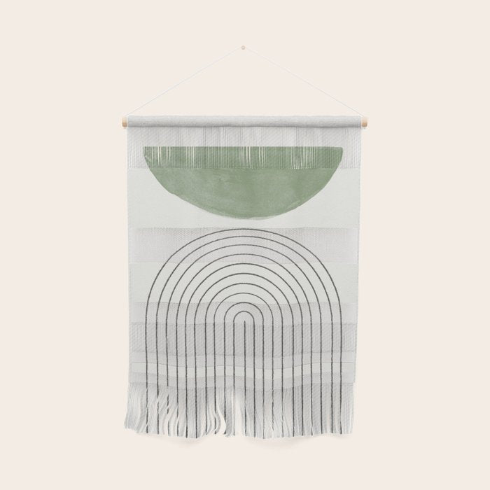 Green Moon Arch Wall Hanging Gallery Image 1