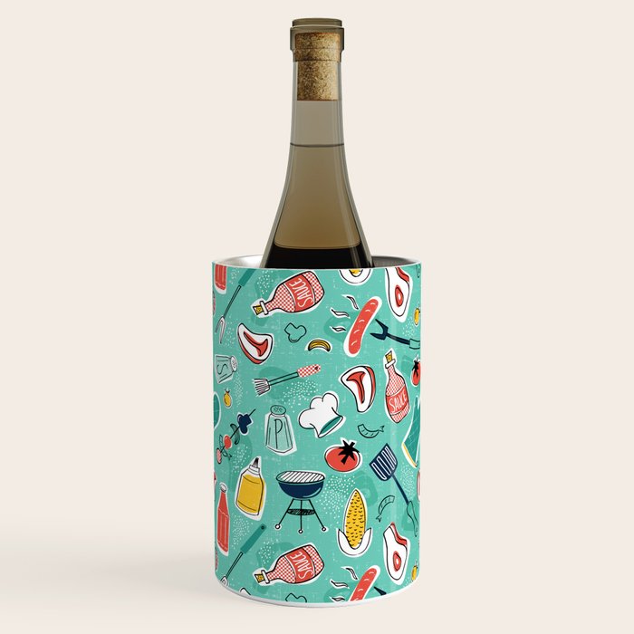 Backyard BBQ Aqua Wine Chiller Gallery Image 1