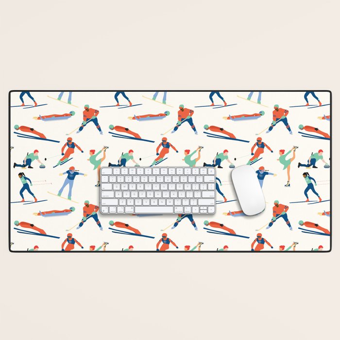 Winter Olympic Games Desk Mat Gallery Image 1