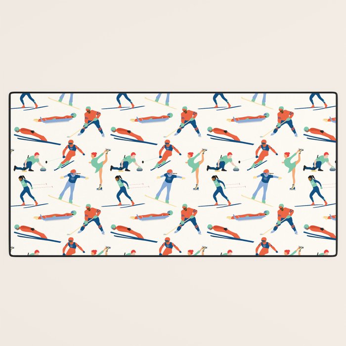 Winter Olympic Games Desk Mat Gallery Image 3