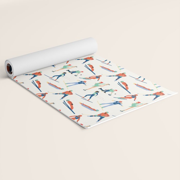Winter Olympic Games Yoga Mat Gallery Image 2