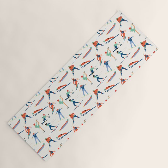 Winter Olympic Games Yoga Mat Gallery Image 1