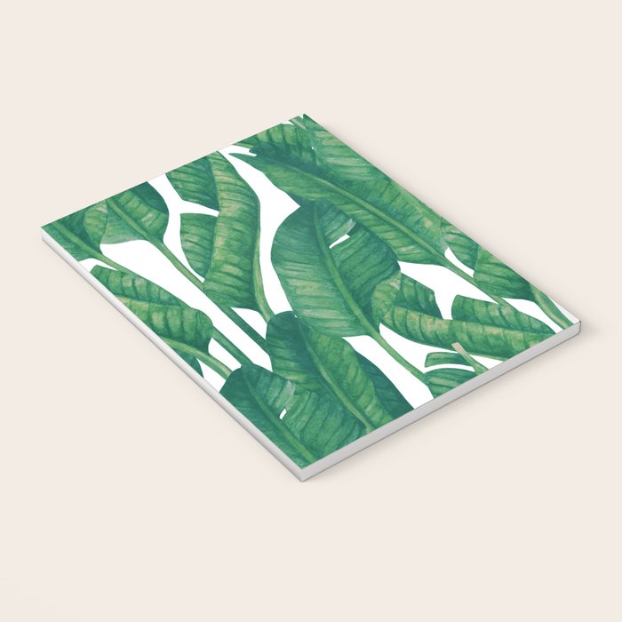 Jungle Leaves Tropical Botanical Notebook Gallery Image 3