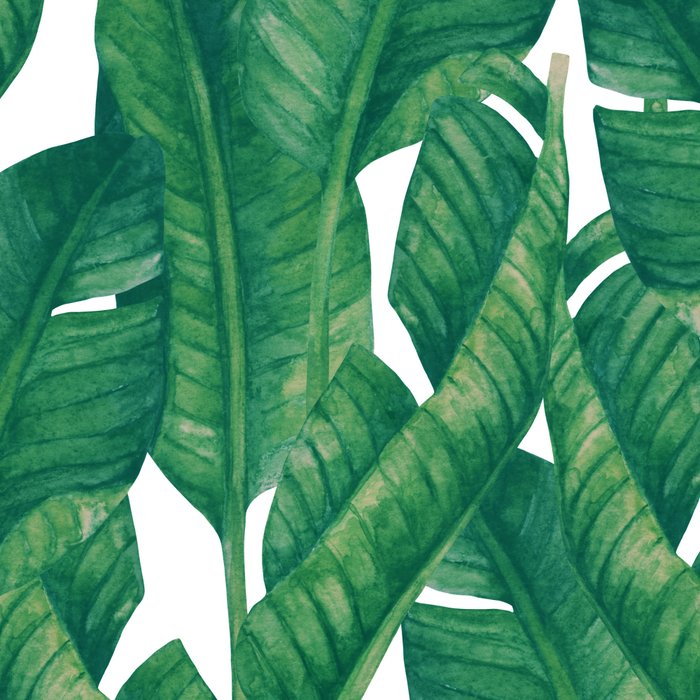 Jungle Leaves Tropical Botanical Coffee Mug Gallery Image 2