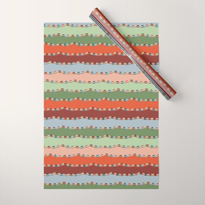 Paper Chains Festive Wrapping Paper Gallery Image 1