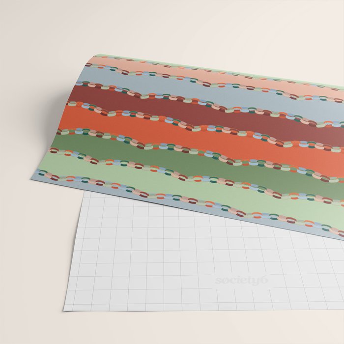 Paper Chains Festive Wrapping Paper Gallery Image 2