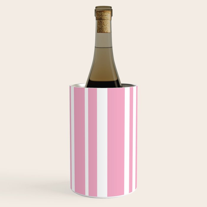 Classic Stripes XXXI - Pastel Pink  Wine Chiller Gallery Image 2