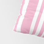 Classic Stripes XXXI - Pastel Pink  Pillow Sham Gallery Image 4