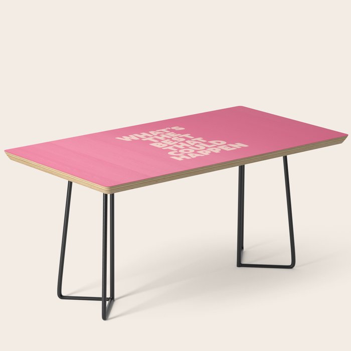 What's The Best That Could Happen Coffee Table Gallery Image 1
