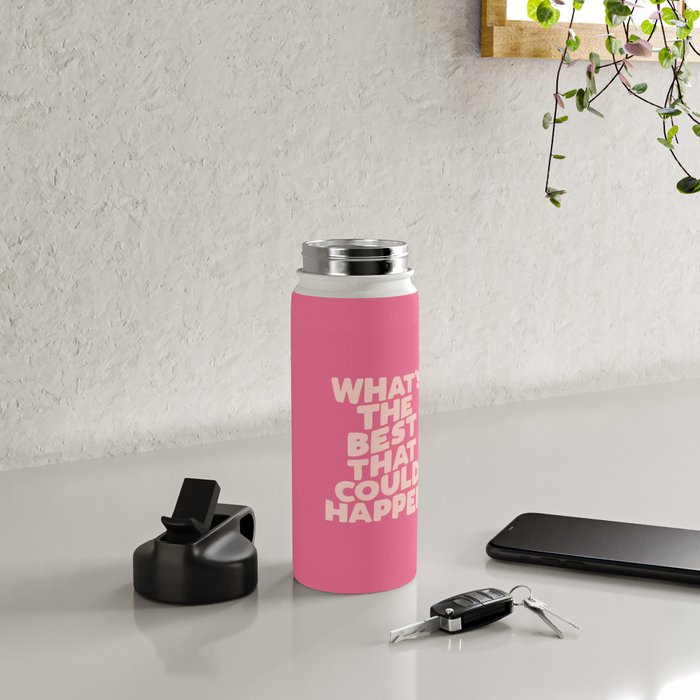 What's The Best That Could Happen Water Bottle Gallery Image 4
