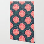 Seashell - pink and blue Wallpaper Gallery Image 2