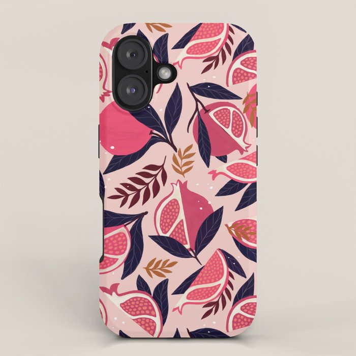 Pomegranate - Pink iPhone Case Gallery Image 1