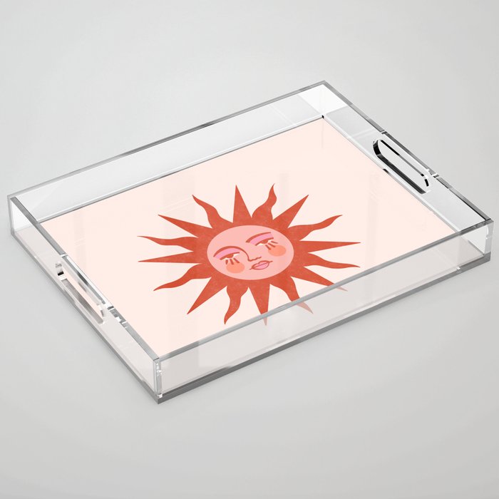 Bohemian Sun Acrylic Tray Gallery Image 1