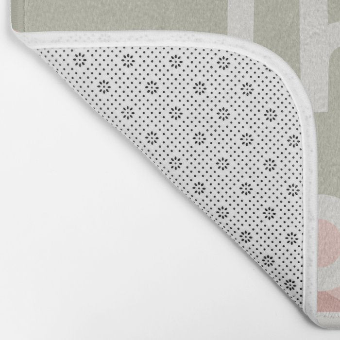 What's The Best That Could Happen - Typography Print Bath Mat Gallery Image 2