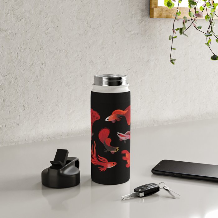 Red guppy Water Bottle Gallery Image 4