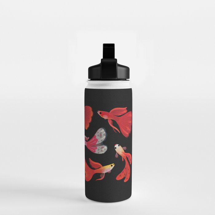 Red guppy Water Bottle Gallery Image 2