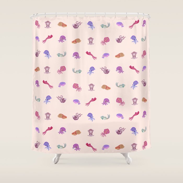 Squids Shower Curtain Gallery Image 1