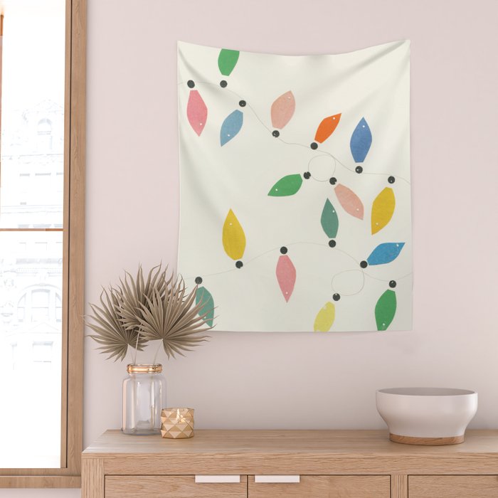 Fairy Lights Wall Tapestry Gallery Image 2