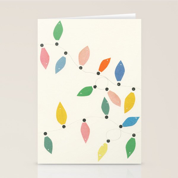 Fairy Lights Stationery Card Gallery Image 2