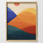 Meditative Mountains Serving Tray Gallery Image 1