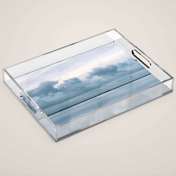 Epic Sky reflection in Iceland - Landscape Photography Acrylic Tray Gallery Image 1