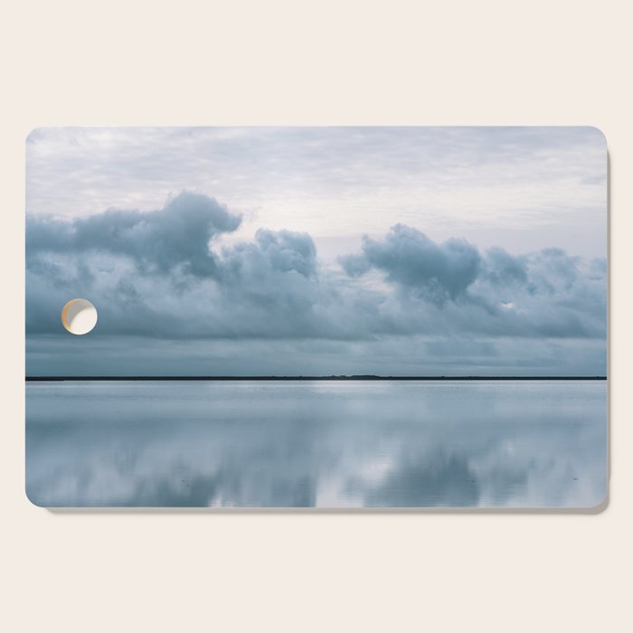 Epic Sky reflection in Iceland - Landscape Photography Cutting Board Gallery Image 1