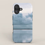 Epic Sky reflection in Iceland - Landscape Photography iPhone Case Gallery Image 1